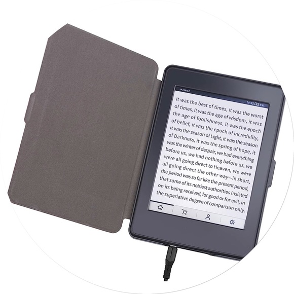 FREE w/ $30 purch: ProtectiveCover, Kindle Paperwhite 1, 2 or 3 - Red - Picture 4 of 10